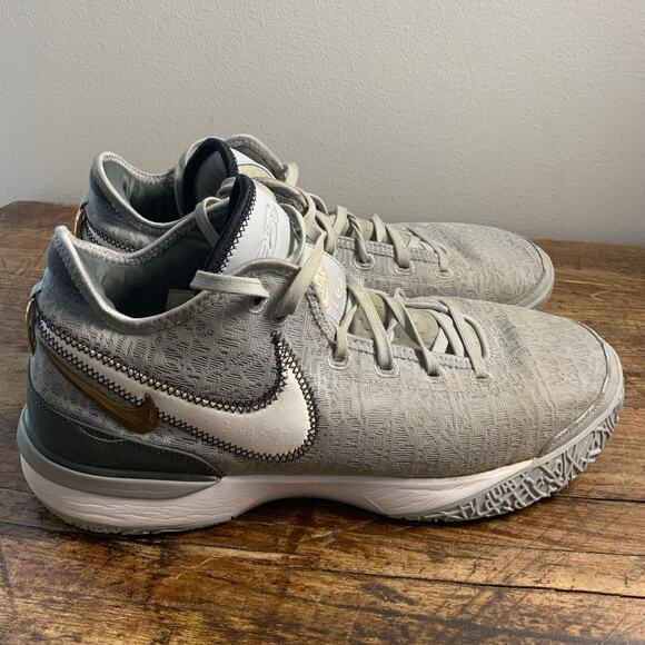 Nike Zoom LeBron NXXT Gen Wolf Grey size 12 - Picture 1 of 7